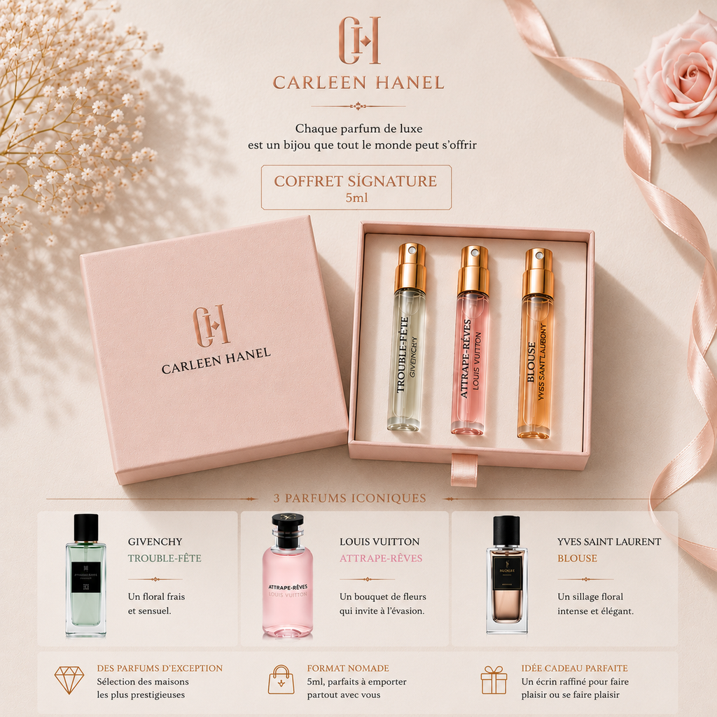 La Trilogie Bijou – Pack des 3 Parfums de Luxe