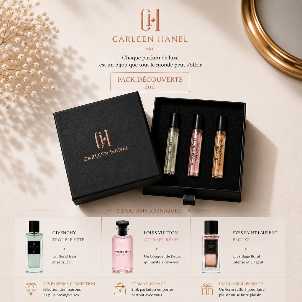 La Trilogie Bijou – Pack des 3 Parfums de Luxe